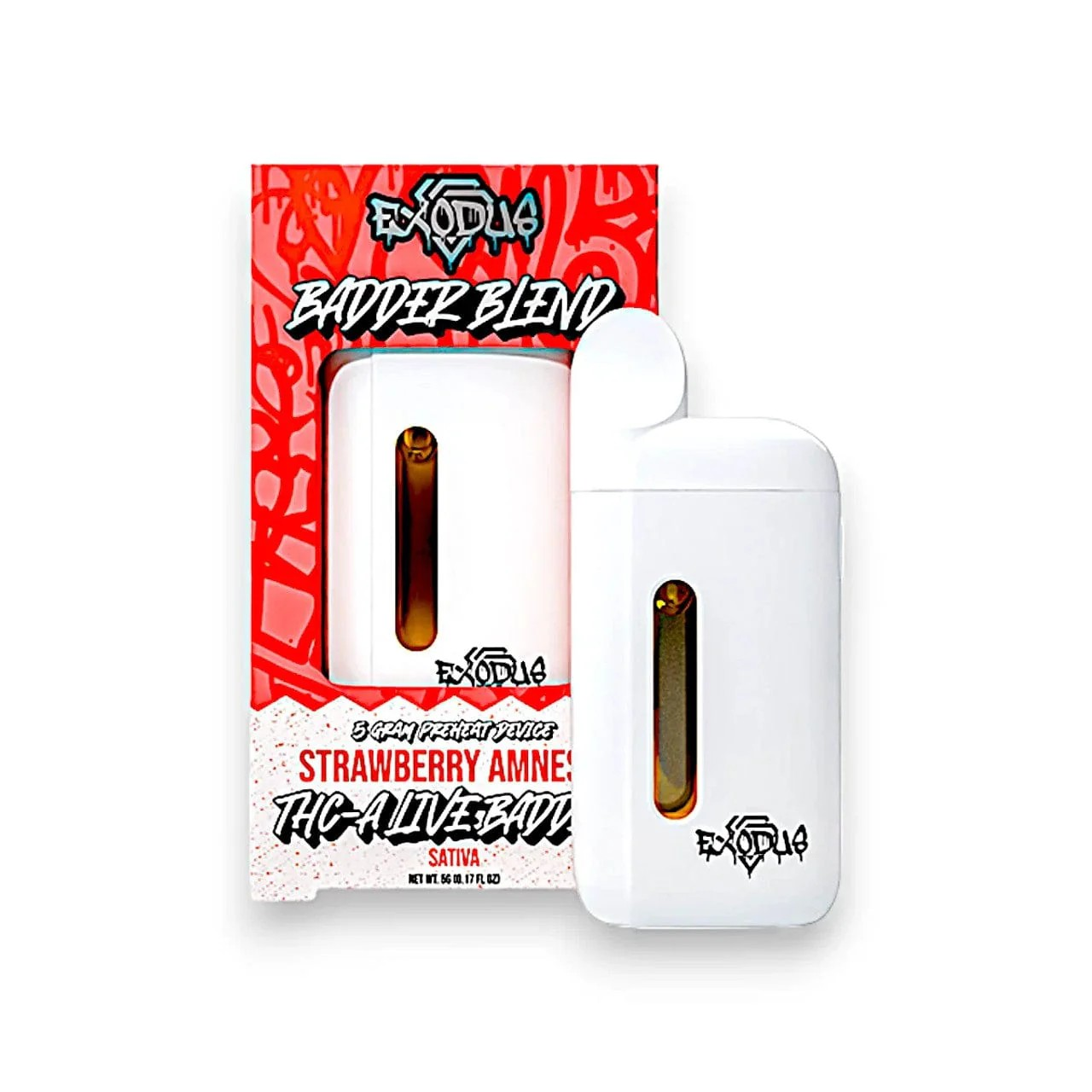 dabbalicious disposable vape Exodus THCa Badder Blend 5g Disposable