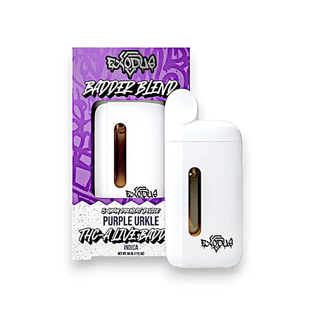 Exodus THCa Badder Blend 5g Disposable